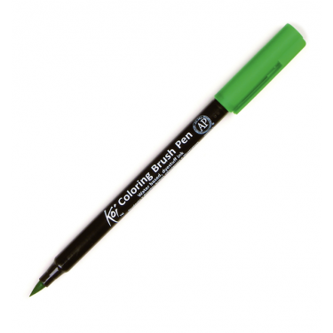 KOI COLOR BRUSH EMERALD GREEN
